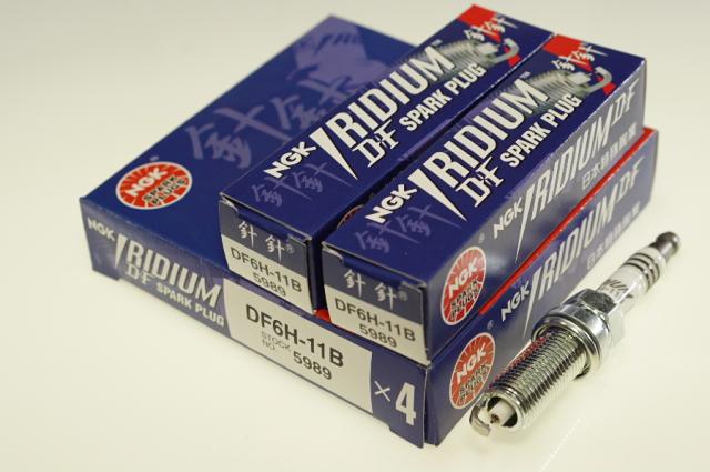 NGK DF6H-11B 5989 一体形 x6本 エヌジーケー 日本特殊陶業 Spark plug ★6X-2284 0087295159897 ラティオ LATIO N17  マーチ MARCH K13 NK