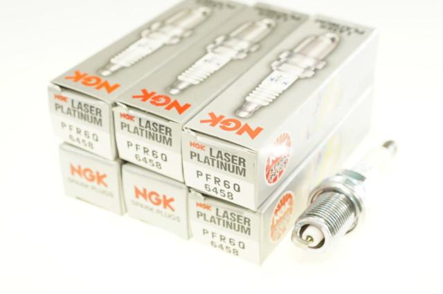 NGK PFR6Q 6458 一体形 x6本 エヌジーケー 日本特殊陶業 Spark plug ★6X-2615 0087295164587 D8E -  ポロ ABA-9NBJX  ポロ GH-9NBJX  パサ