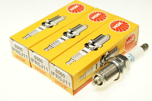NGK IFR5J11 6560 一体形 x3本 エヌジーケー 日本特殊陶業 Spark plug ★3X-2290 0087295165607 SX4 YA41S YB41S  シボレークルーズ UA-HR8