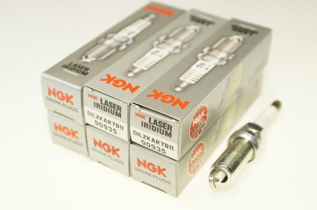 NGK DILZKAR7B11 90935 一体形 x6本 エヌジーケー 日本特殊陶業 Spark plug ★6X-4979 0087295909355 インプレッサハイブリッド IMPREZA HY