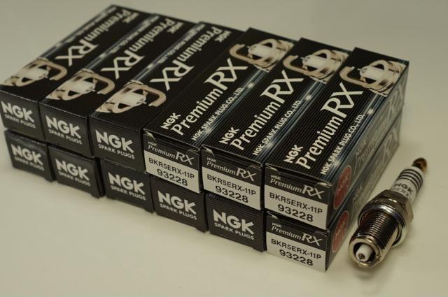 NGK BKR5ERX-11P 93228 ポンチカシメ x12本 エヌジーケー 日本特殊陶業 Spark plug ★BX-2275 0087295932285 SX4 YA41S YB41S  プレサージ