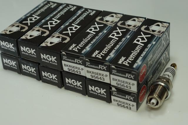 NGK BKR5ERX-P 95643 ポンチカシメ x12本 エヌジーケー 日本特殊陶業 Spark plug ★BX-2276 0087295956434 ミラジーノ MIRA GINO L711S  ミ