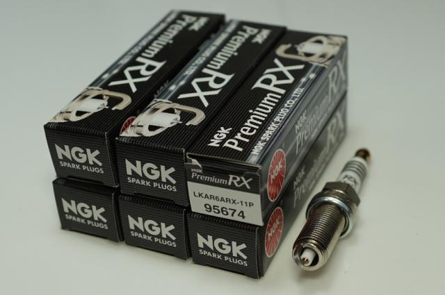 NGK LKAR6ARX-11P 95674 ポンチカシメ x6本 エヌジーケー 日本特殊陶業