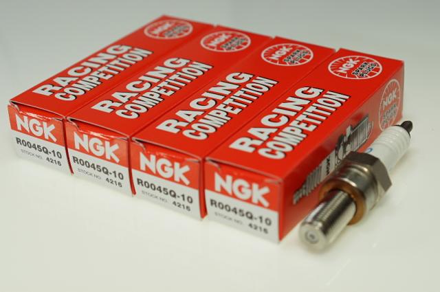 NGK R0045Q-10 4216 ネジ形 x4本 エヌジーケー 日本特殊陶業 Spark plug ★4X-2209 0087295142165 SM630R('04-)  F4 1000S/AGO('04-)  F4 1