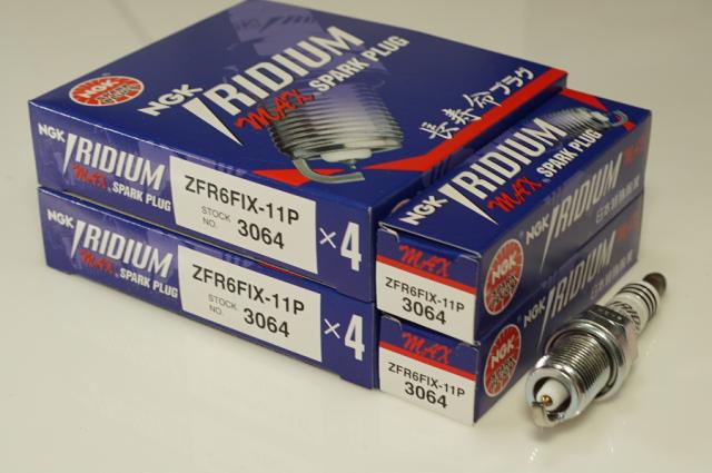NGK ZFR6FIX-11P 3064 ポンチカシメ x10本 エヌジーケー 日本特殊陶業 Spark plug ★AX-2401 0087295130643 オッティ OTTI H92W  ミニカ MI