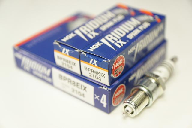 NGK BPR8EIX 2104 ネジ形 x6本 エヌジーケー 日本特殊陶業 Spark plug ★6X-2367 0087295121047 CZ125トレーシー('83.6-)  ハスラー50('95.
