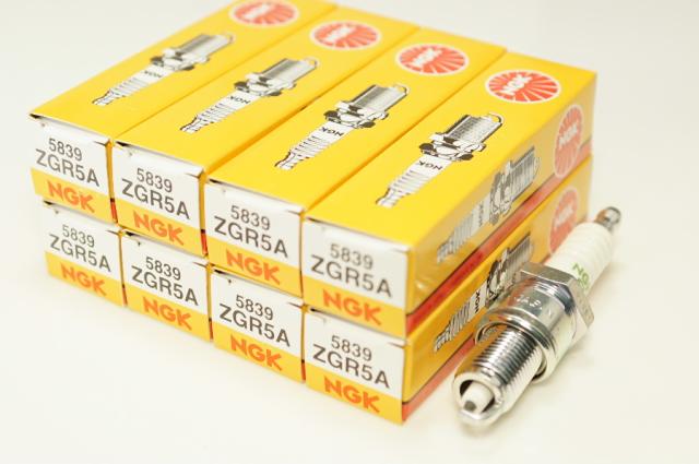 ローバー ROVER レンジ ローバー E-LH40D 1992.12- 用  NGK ZGR5A 5839 ★8X-2270 プラグ品番 スパークプラグ