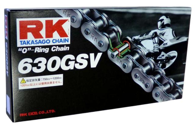 RK 630GSV 極薄 シール チェーン 630-110 スチール 110L ヴィンテージ ★00-7052 RK630GSV-110スチール
