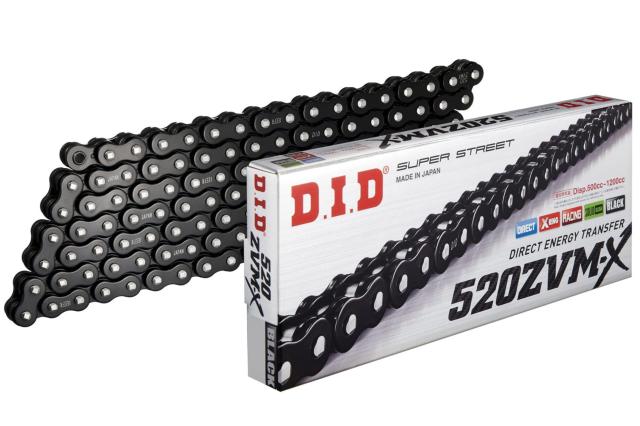 DID ZVM-X チェーン 520-106 ブラック 106L カシメジョイント 4525516469180 ★00-7735 520ZVM-X-B&B-106ブラック