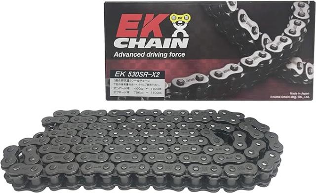 EKシール エヌマ 530-106 チェーン 530SR-X2 スチール 106L MLJ カシメジョイント 4571291810198 ★00-8982 530SR-X2-106スチール