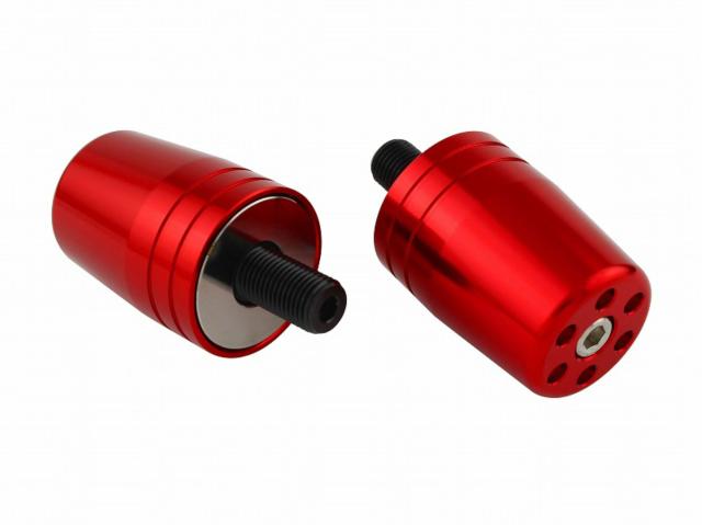 バーエンド スズキ レッド Hasndlebar End Weights ★00-3364 4945716163662