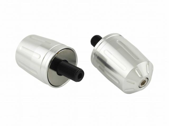 バーエンド スズキ T2 シルバー Hasndlebar End Weights ★00-3475 4945716166038