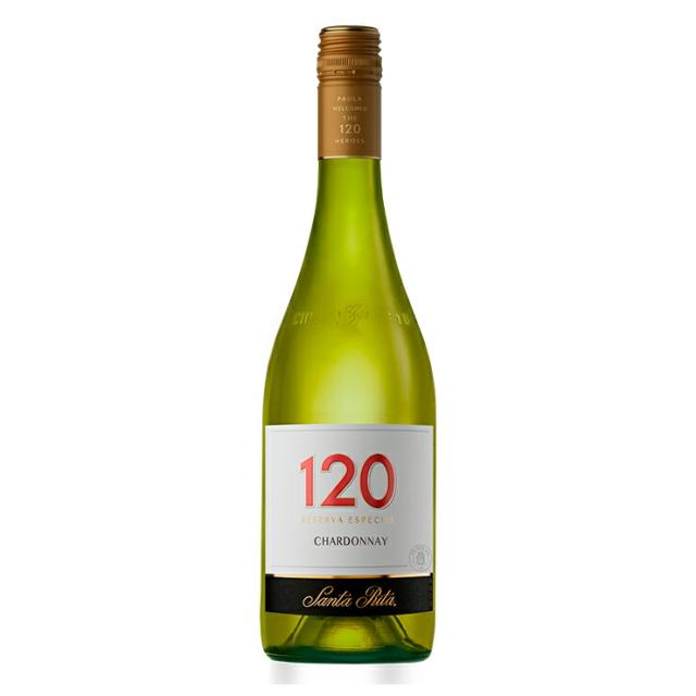 白ワイン サンタリタ・エステーツ サンタ・リタ 120 シャルドネ 750ml 12本 チリ 辛口 レモン マンゴー エビのアヒージョ 送料無料