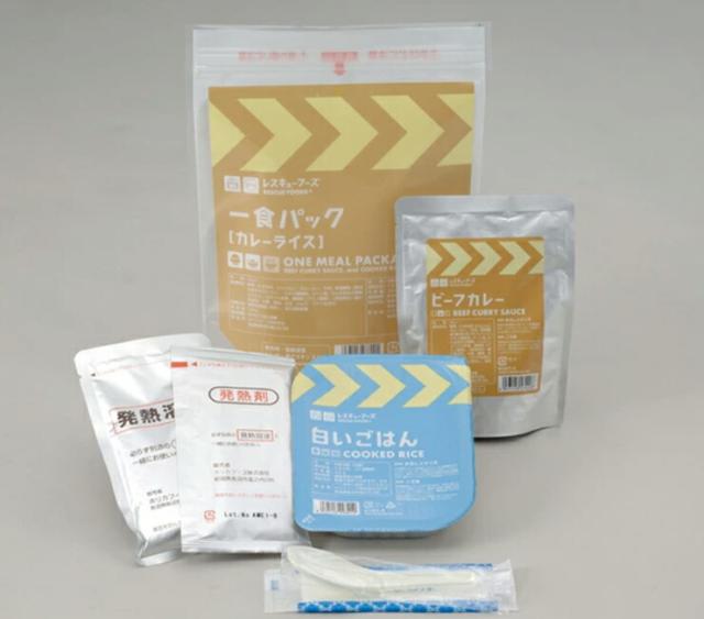 カレー ホリカフーズ レスキューフーズ 一食パック カレーライスみそ汁付 540g 12個 3年保存 保存食 備蓄 災害対策 送料無料 災害食 非常食 FORICA