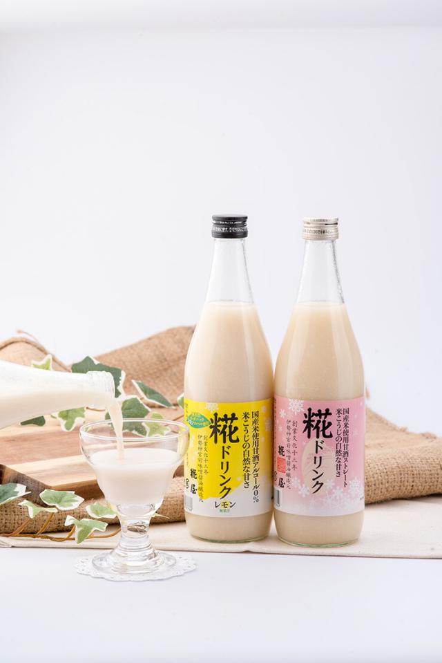 糀屋 糀ドリンク 750g 12本 甘酒 ノンアルコール あまざけ 糀 こうじ ドリンク 飲む点滴 健康飲料 こうじや 三重県 伊勢 送料無料 取り寄せ品_1