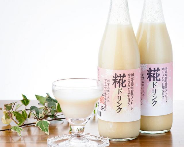 糀屋 糀ドリンク 750g 12本 甘酒 ノンアルコール あまざけ 糀 こうじ ドリンク 飲む点滴 健康飲料 こうじや 三重県 伊勢 送料無料 取り寄せ品_2