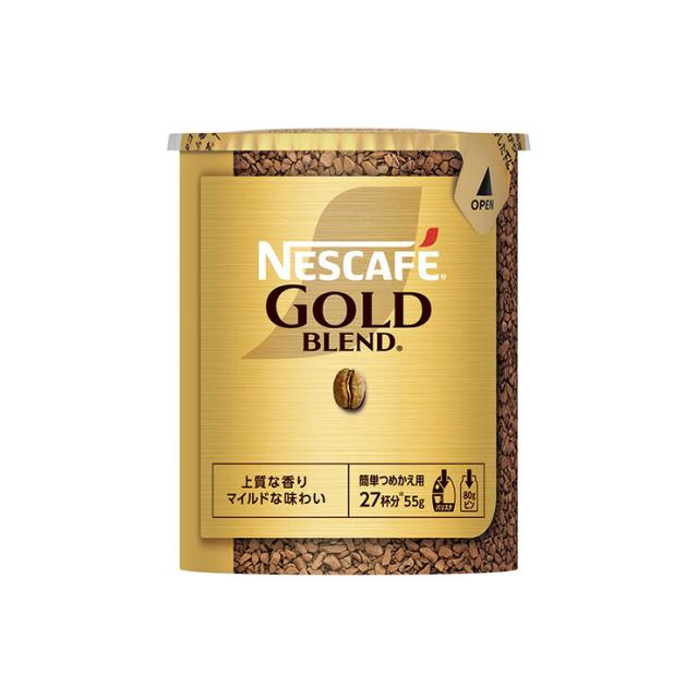 ネスカフェ ゴールドブレンド エコ＆システムパック 55g 12個 インスタントコーヒー ホット ドリンク 送料無料_1