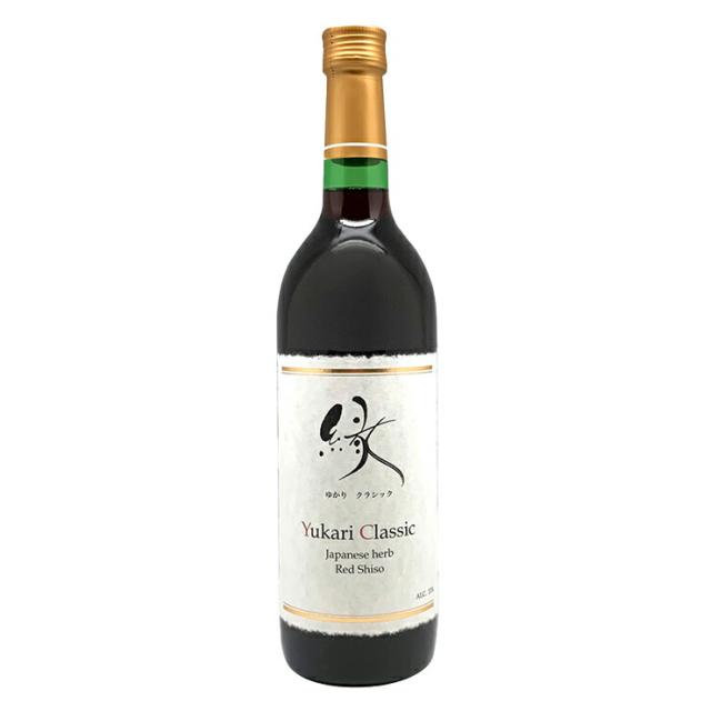 リキュール YUKARI CLASSIC 720ml 6本 三島食品 ゆかり クラシック 赤しそ 炭酸割り カクテル 焼酎 ギフト 送料無料_1