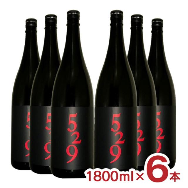 焼酎 麦焼酎 大島酒造 本格焼酎 529 麦 20度 1800ml 6本 送料無料