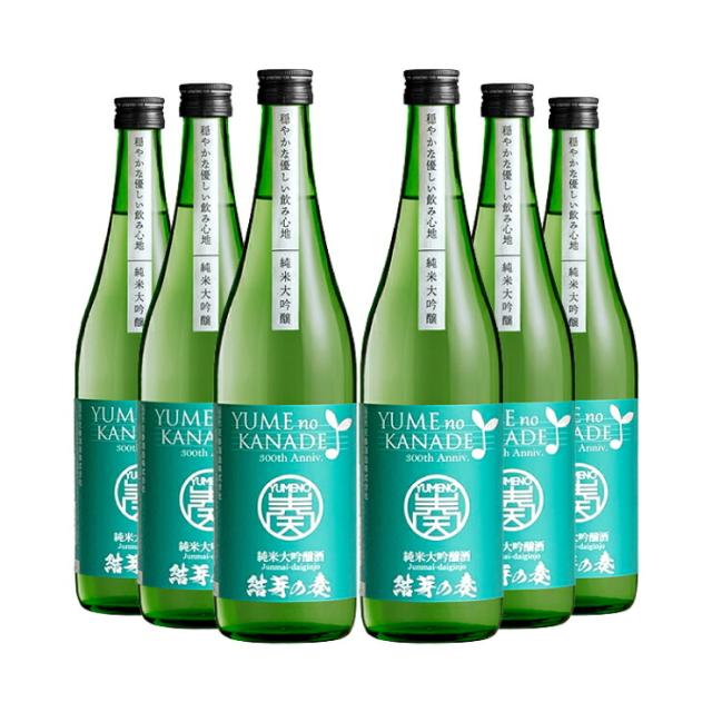 花春酒造 結芽の奏 純米大吟醸 720ml 6本 日本酒 福島県 取り寄せ品 送料無料
