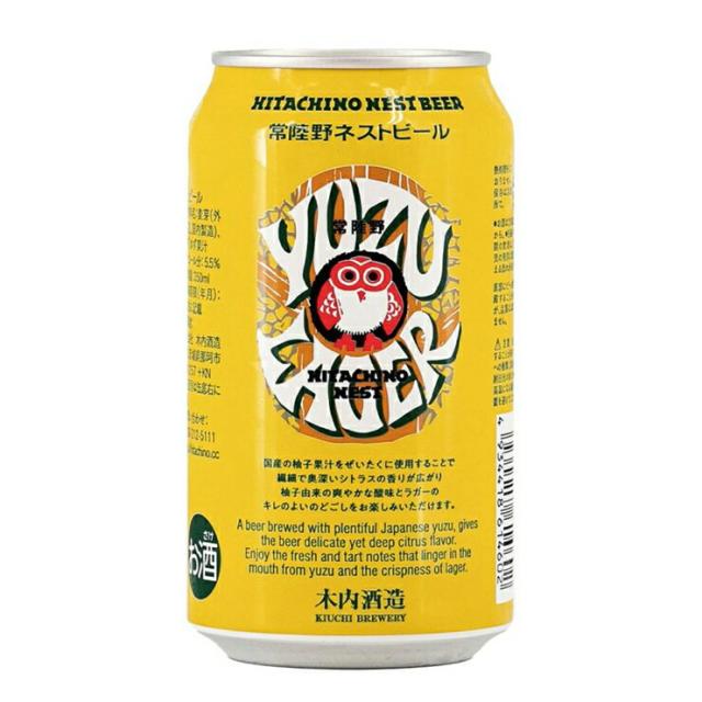 ビール クラフトビール 常陸野ネストビール ゆずラガー 350ml缶 24本 木内酒造 茨城 送料無料 取り寄せ品_2