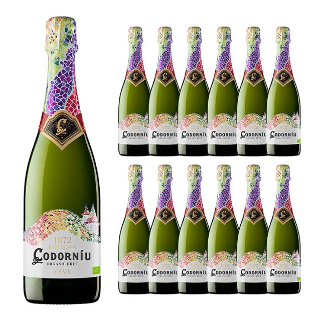 カヴァ コドルニウ バルセロナ1872 ブリュット 750ml 12本 まとめ買い スパークリング ワイン 白ワイン 泡 スペイン カバ 送料無料