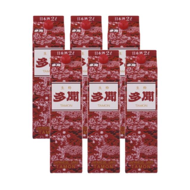 大関 多聞 生粋 2000ml 6本 1ケース 取り寄せ品 送料無料
