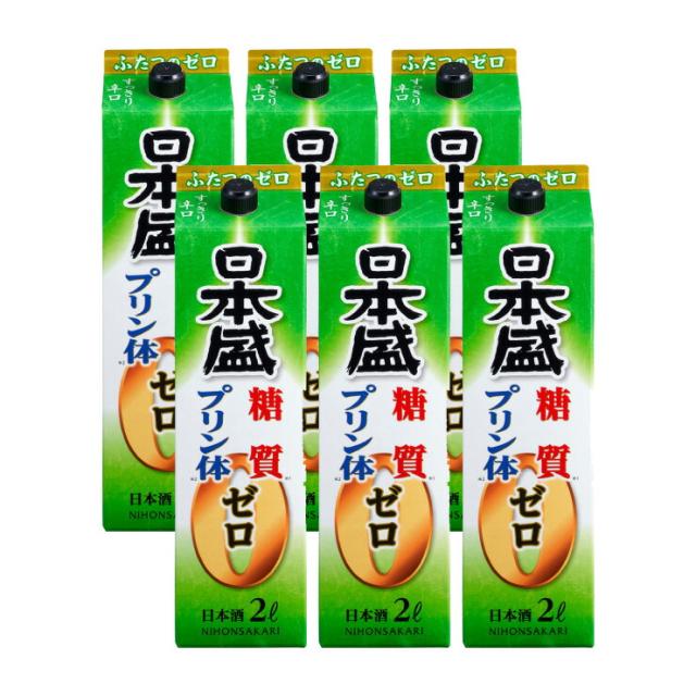 日本盛 糖質ゼロプリン体ゼロ 2000ml 6本 (1ケース) 取り寄せ品 送料無料 7,452円