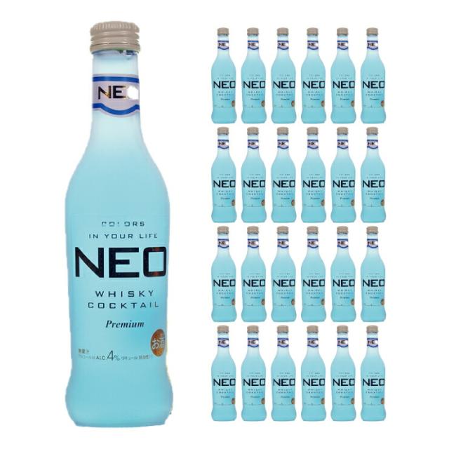 NEO Premium Cocktail ブルーレモン 275ml 24本 (1ケース) ネオプレミアムカクテル (株) 興和 送料無料 取り寄せ品