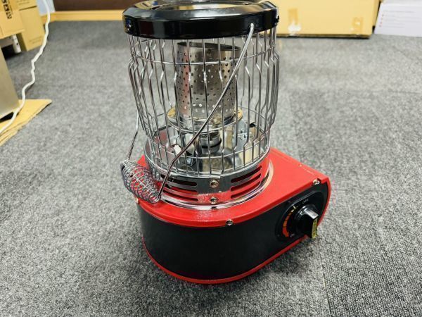 カセットガスストーブ ガスヒーター デカ暖 1台2役 キャンプ 水を加熱