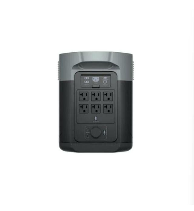 ポータブル電源 DELTA 2 Max EcoFlow エコフロー 2000Wh AC最大出力2400W EFDELTA2MAXJP ポータブル電源／防災／災害対策／作業車備品／ガソリン発電機置き換え／BCP対策／アウトドア／作業環境改善／整備済品 4895251605052