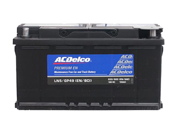 在庫あり LN5 ACデルコ 欧州車用バッテリー BMW VW ベンツ アウディ 互換20-100 100Ah 保証2年または4万Km 新品