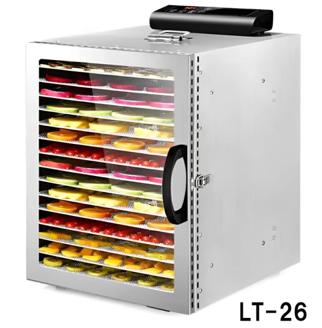 食品乾燥機 フードドライヤー 16層 家庭用 大型 商務用 店舗用 ドライフルーツ日本語  野菜/お茶/干し肉/果物/穀類/煎餅/クッキー乾燥機 無添加おやつ 電気食品脱水機 温度設定30℃〜90℃ 機能温度制御 24時間タイマー 食品グレード304ステンレス鋼製