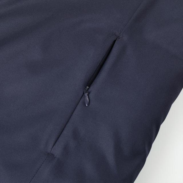 オール・ベーシックス フェイクダウンジャケット 中綿 フード付き U.S.ARMY ロゴプリント シームレス 中綿ジャケット パデッドジャケット アウター アメカジ ミリタリー メンズ レディース ユニセックス