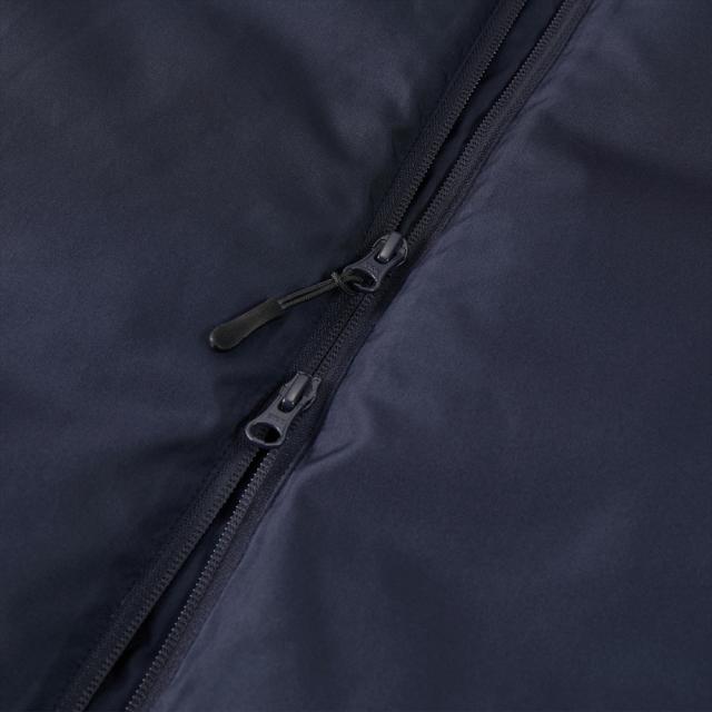 オール・ベーシックス フェイクダウンジャケット 中綿 スタンドカラー U.S.ARMY ロゴプリント シームレス 中綿ジャケット パデッドジャケット アウター アメカジ ミリタリー メンズ レディース ユニセックス