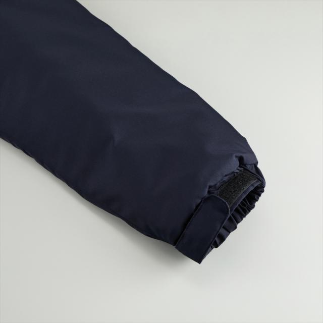 オール・ベーシックス フェイクダウンジャケット 中綿 スタンドカラー U.S.ARMY ロゴプリント シームレス 中綿ジャケット パデッドジャケット アウター アメカジ ミリタリー メンズ レディース ユニセックス