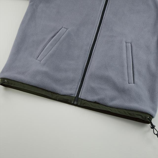 オール・ベーシックス トラックジャケット リバーシブル 2WAY U.S.ARMY ロゴプリント ナイロン フリース トレーニングジャケット ナイロンジャケット ウインドブレーカー フリースジャケット アウター ブルゾン アメカジ メンズ レディース ユニセックス