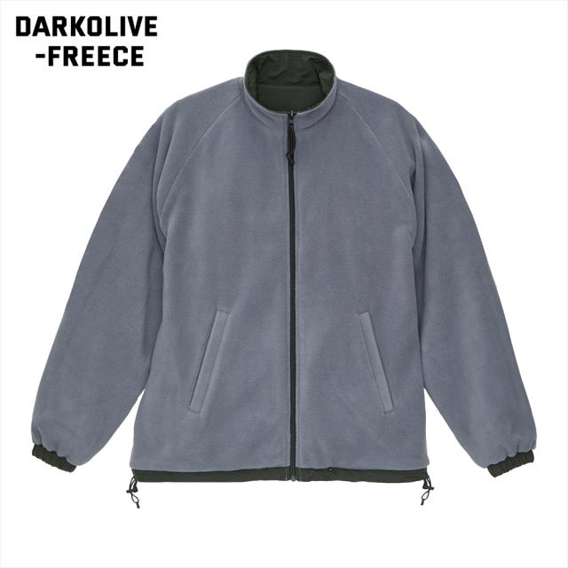 オール・ベーシックス トラックジャケット リバーシブル 2WAY U.S.ARMY ロゴプリント ナイロン フリース トレーニングジャケット ナイロンジャケット ウインドブレーカー フリースジャケット アウター ブルゾン アメカジ メンズ レディース ユニセックス