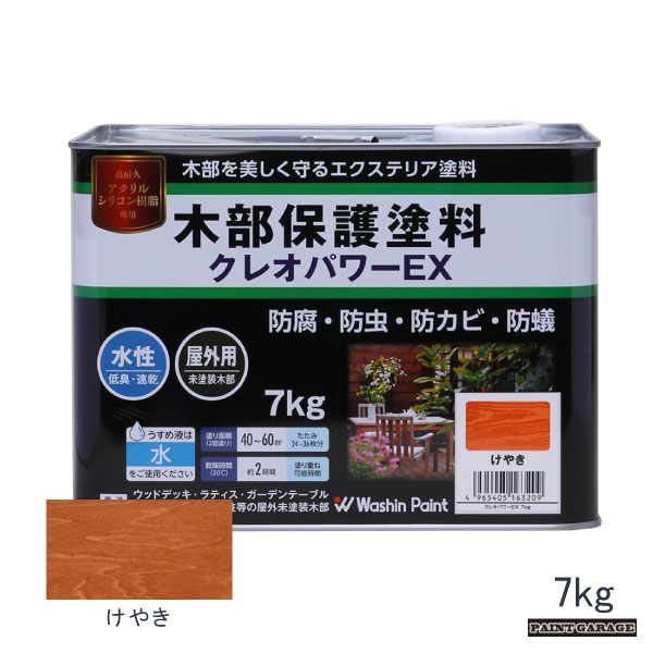 和信 水性クレオパワーEX 7kg けやき