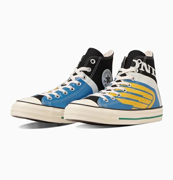 【SALE】【CONVERSE】ALL STAR (R) HONDA RS HI BLACK オールスター (R) ホンダ ＲＳ ＨＩ ブラック ハイカット カジュアル メンズ レディース 大人靴  ウィングマーク コーポレートロゴ レトロ コラボモデル