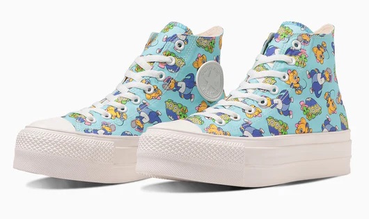 【SALE】【CONVERSE】ALL STAR (R) LIFTED WATARU TOMINAGA HI SKYBLUE コンバース オールスター (R) リフテッド ワタル トミナガ HI スカイブルー スニーカー ハイカット 大人靴 シューズ カジュアル コラボ