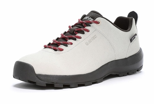 【HI-TEC】HT HK047 IVORY AORAKI CLASSIC LO WP アイボリー アオラギ ハイテック メンズ レディース 透湿防水 抗菌防臭 アウトドアシューズ アウトドア スニーカー キャンプ  大人靴 ローカット ハイキング