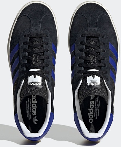 【adidas】HQ4408 adidas GAZELLE BOLD W BLACK アディダス ガゼルボールド ブラック レディース スニーカー 厚底 ローカット シューズ 大人靴_2