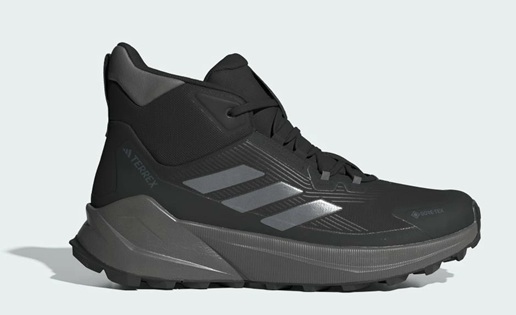 【adidas】IE9062 TERREX TRAILMAKER 2.0 MID GORE-TEX HIKING BLACK アディダス テレックス トレイルメーカー ミッドカット ブラック 防水 メンズ スニーカー 大人靴 ハイキングシューズ