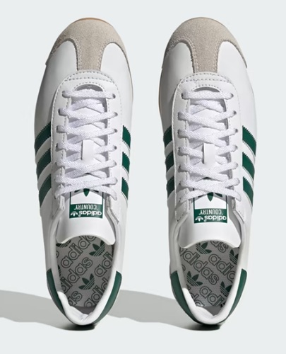 【adidas】IF2856 COUNTRY OG WHITE/GREEN アディダス カントリー ホワイト/グリーン レディース メンズ スニーカー ローカット シューズ 大人靴_2