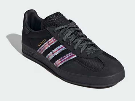 【adidas】IH7609 GAZELLE INDOOR BLACK アディダス ガゼル インドア ブラック メンズ スニーカー  ローカット シューズ 大人靴