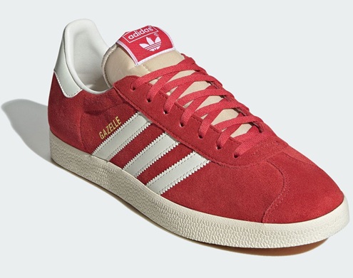 【adidas】IG1062 GAZELLE RED アディダス ガゼル レッド メンズ スニーカー  ローカット シューズ 大人靴