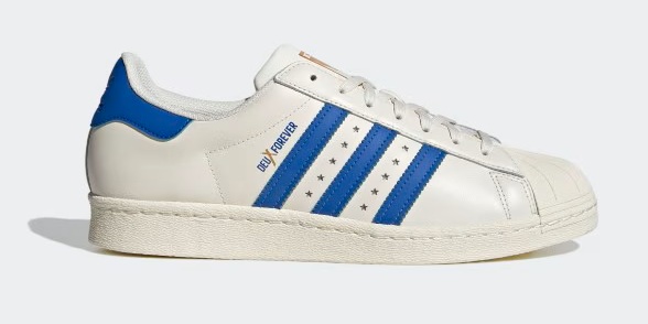 【adidas】IF6292 adidas SUPERSTAR 80s DEUX nir82 WHITE/BLUE アディダス スーパースター ホワイト/ブルー メンズ スニーカー 大人靴 ローカット シューズ