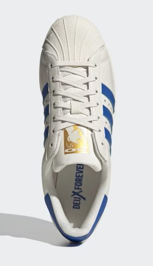 【adidas】IF6292 adidas SUPERSTAR 80s DEUX nir82 WHITE/BLUE アディダス スーパースター ホワイト/ブルー メンズ スニーカー 大人靴 ローカット シューズ
