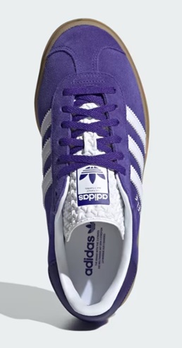 【adidas】IE0419 adidas GAZELLE BOLD W PURPLE アディダス ガゼルボールド パープル レディース スニーカー 厚底 ローカット シューズ 大人靴_2